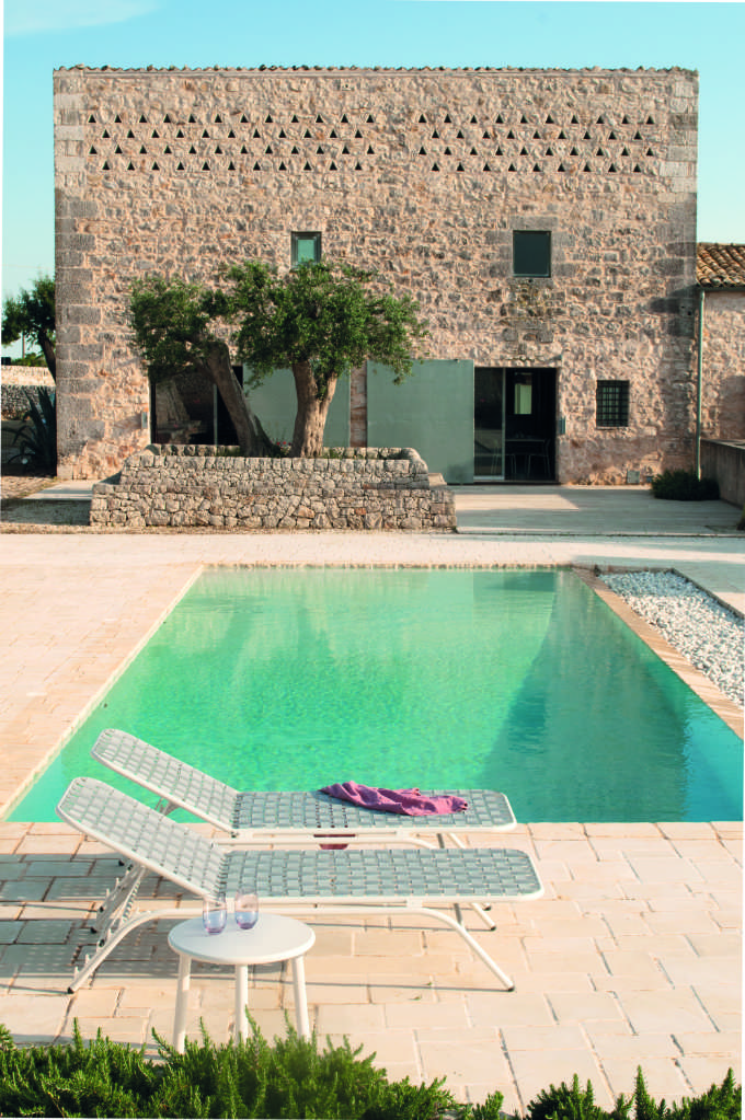 Arredamento giardino lettini